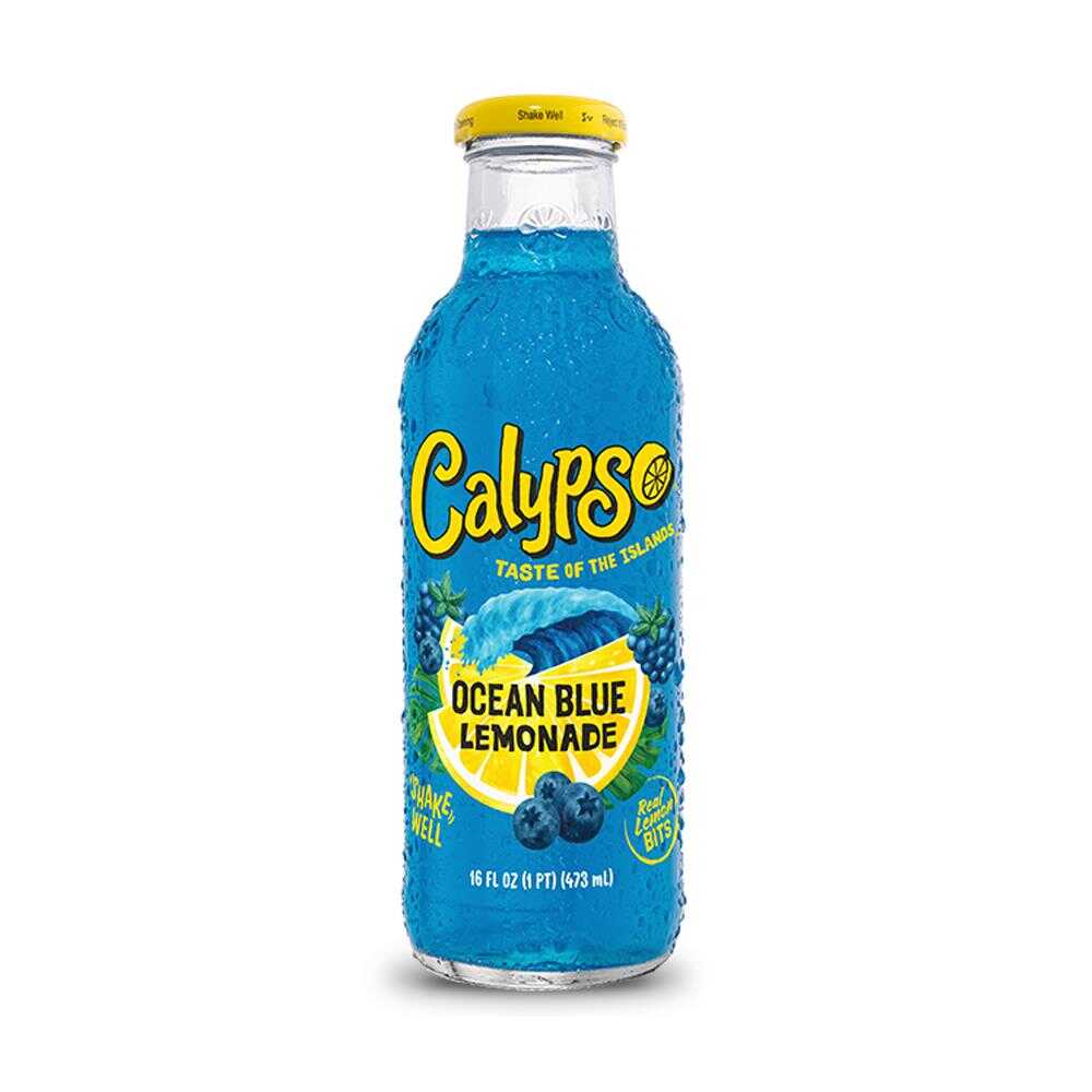 Calypso Ocean Blue Lemonade 473ml – 12 Pack