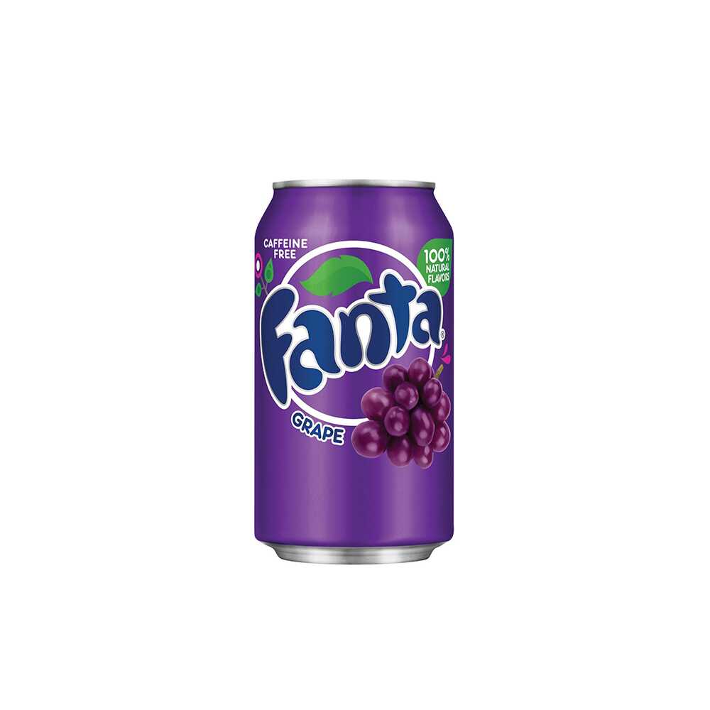 Fanta Grape Cans (Best Before: 23/06/2025) 355ml – 24 Pack **CLEARANCE (EXPIRED)**