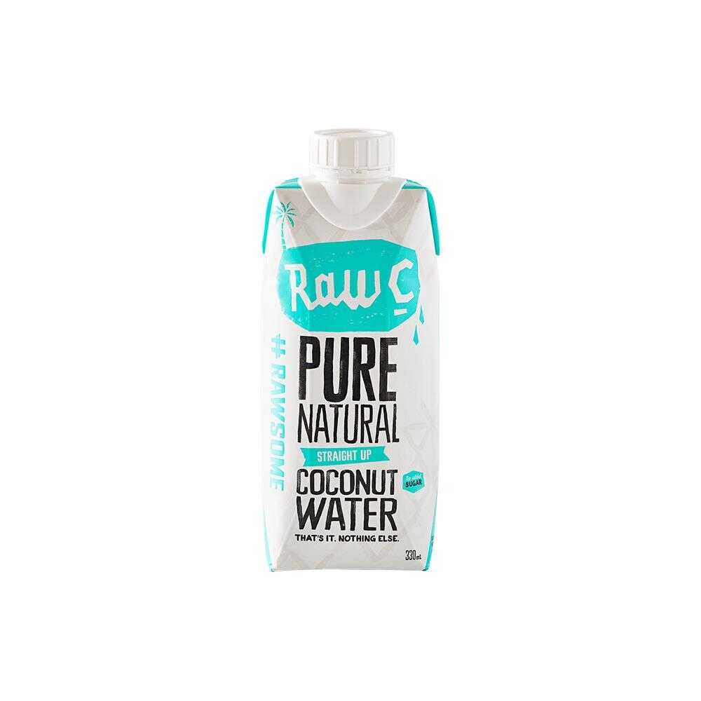 Raw C Coconut Water Coconut Water 330ml – 12 Pack