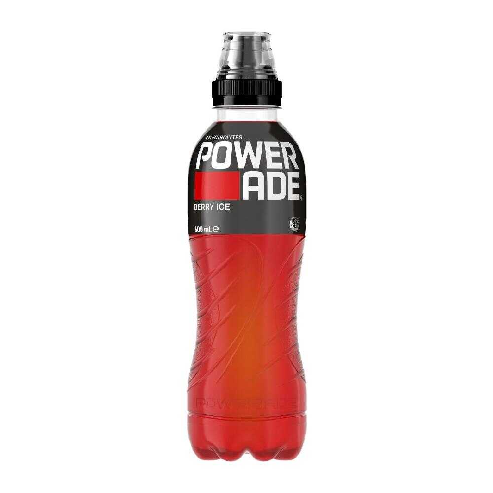 Powerade Berry Ice Sports Drink 600ml – 12 Pack