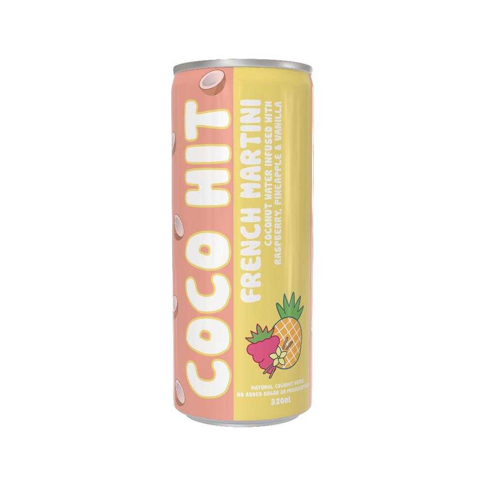 Coco Hit French Martini 320ml – 12 Pack