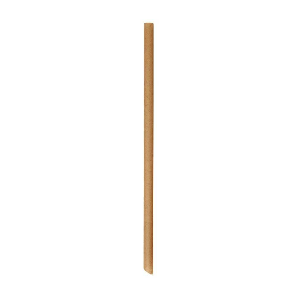 Little Green Panda Smoothie Sugar Cane Straw (8x210mm) - 300 pack