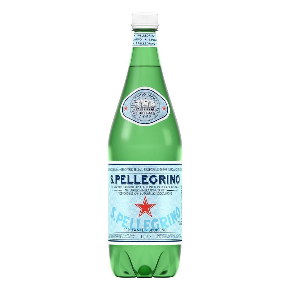 1L S.Pellegrino Sparkling Mineral Water PET (12)