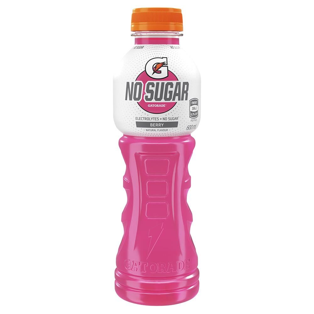 Gatorade Berry Zero Sugar Sports Drink 600ml – 12 Pack