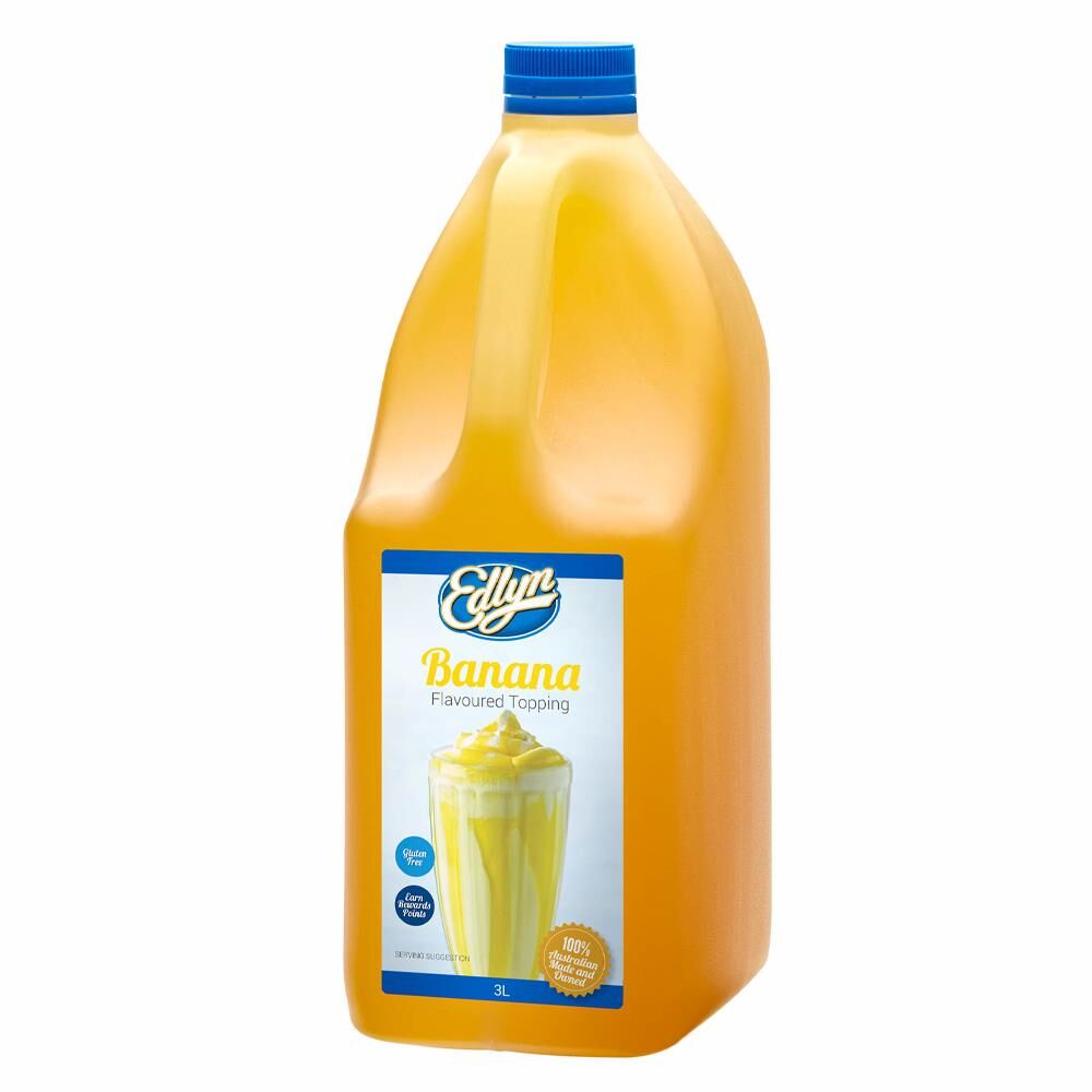 Edlyn Banana Topping 3L – 1 Unit