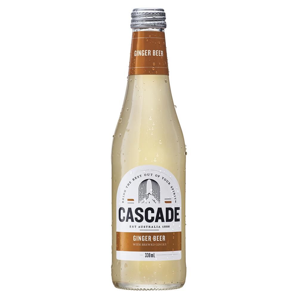 Cascade Ginger Beer Glass 330ml – 24 Pack