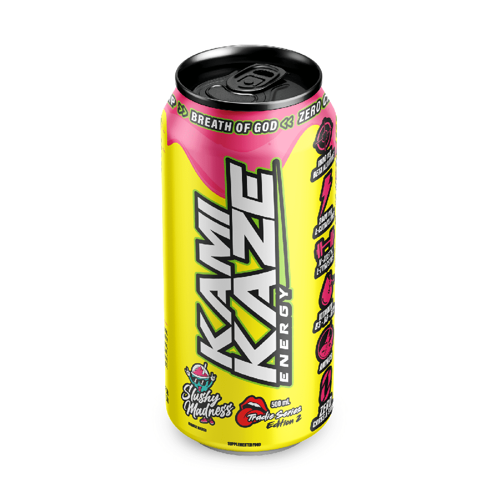 Kamikaze Energy Slushy Madness 500ml – 12 Pack