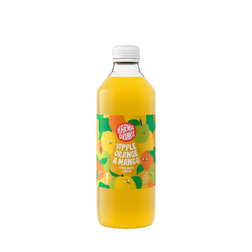 300mL Karma Orange, Mango & Apple Organic Juice (12)