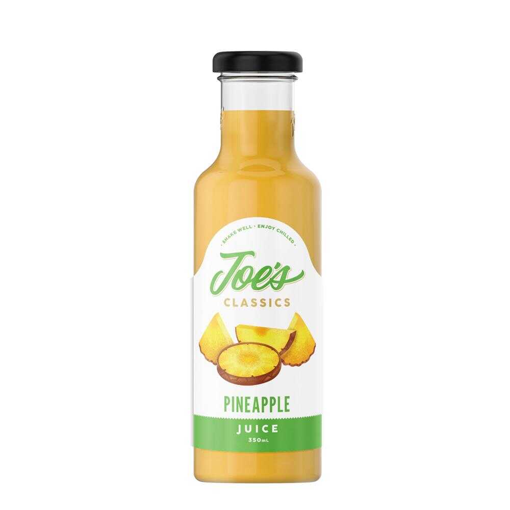 Joe's Classics Pineapple Juice 350ml – 12 Pack