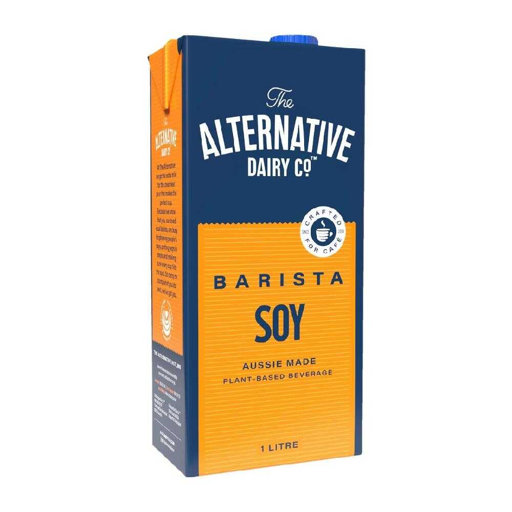 Alternative Dairy Co. Barista Soy Milk 1L – 12 Pack