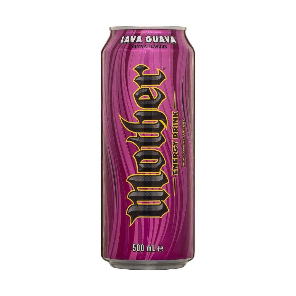 Mother Energy Drink Guava 500ml – 24 Pack