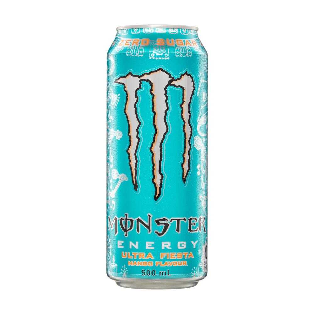 Monster Energy Ultra Fiesta Mango Zero Sugar 500ml – 24 Pack