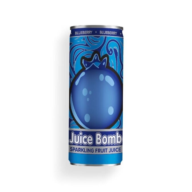 250ML JUICE BOMB - BLUEBERRY (24)