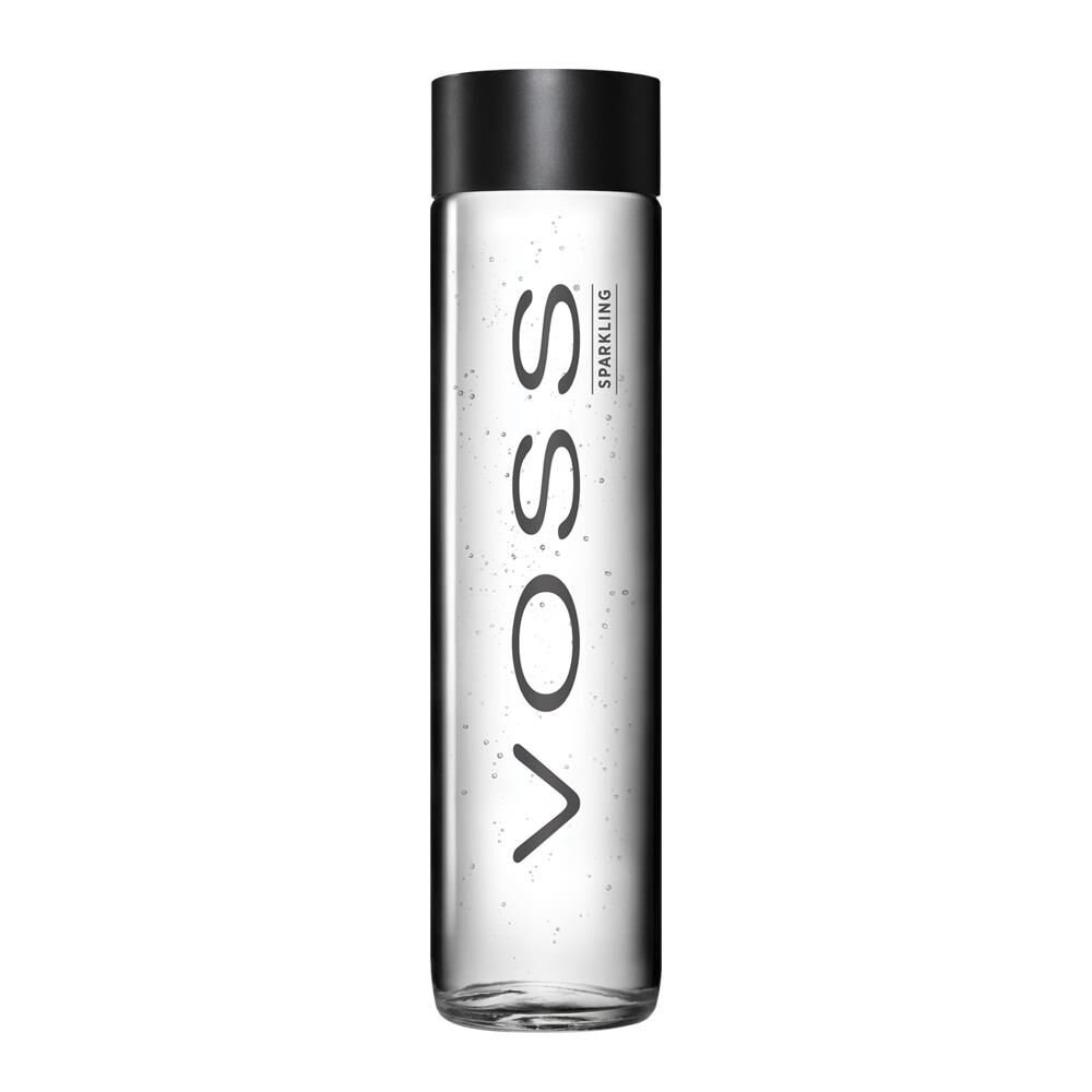 Voss Sparkling Water Glass 800ml – 12 Pack