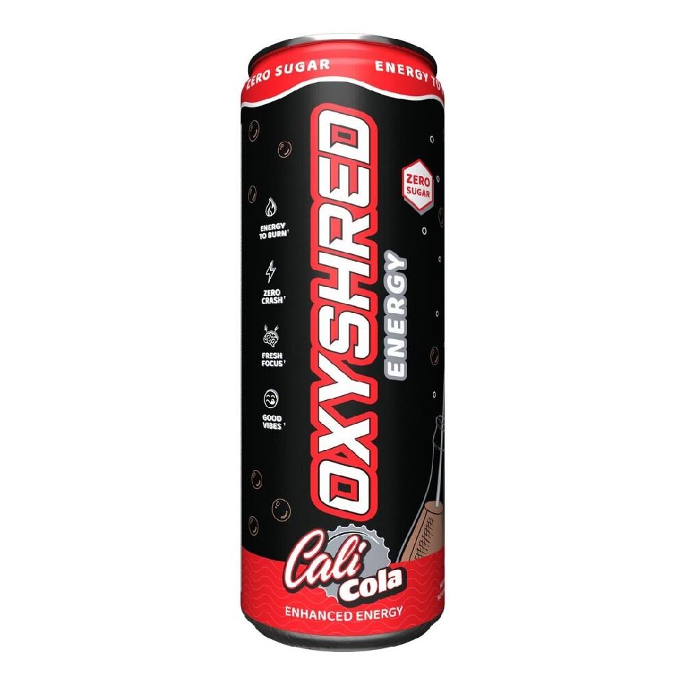 Oxyshred Energy Cali Cola 355ml – 12 Pack