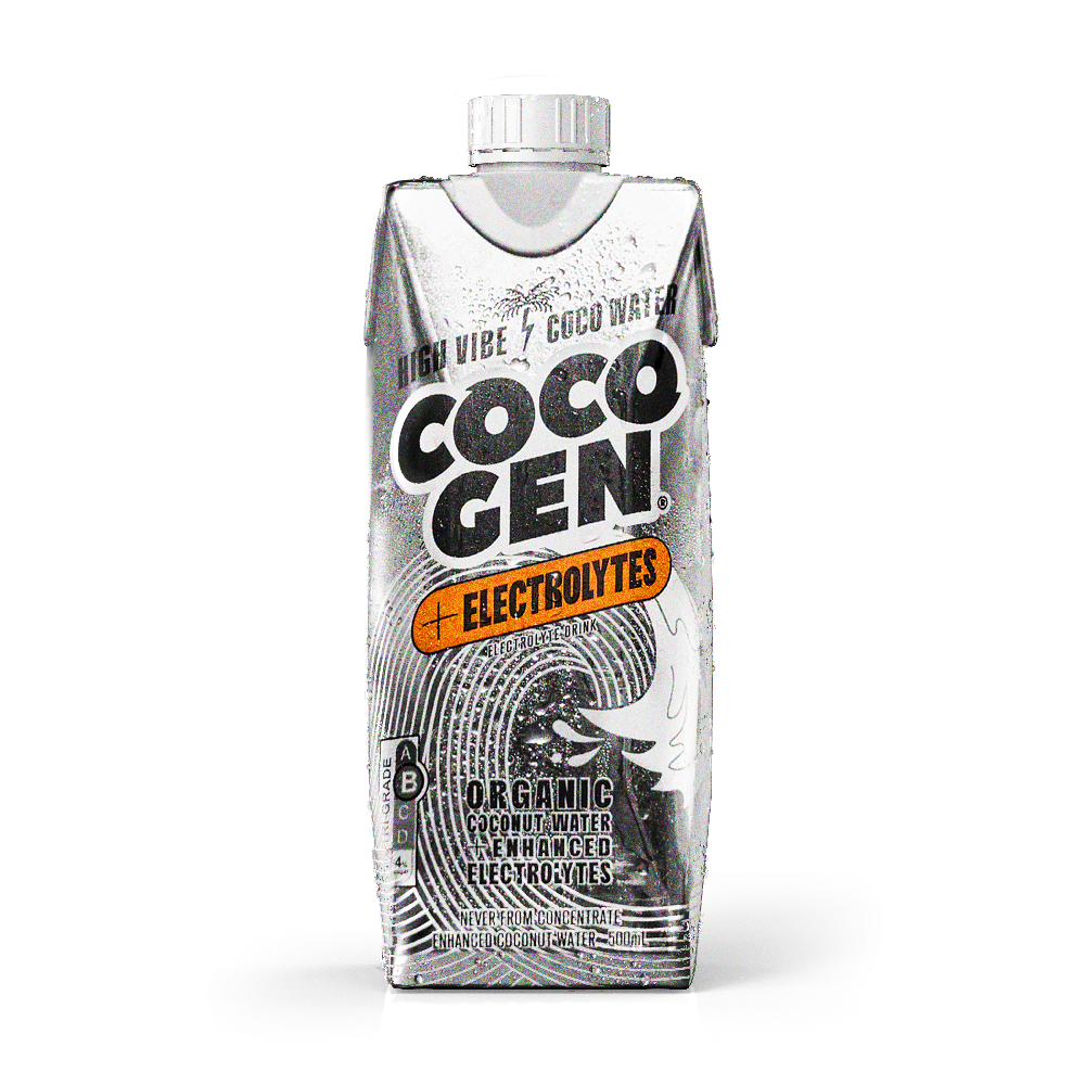 Cocogen Coconut Water + Electrolytes 500ml – 12 Pack