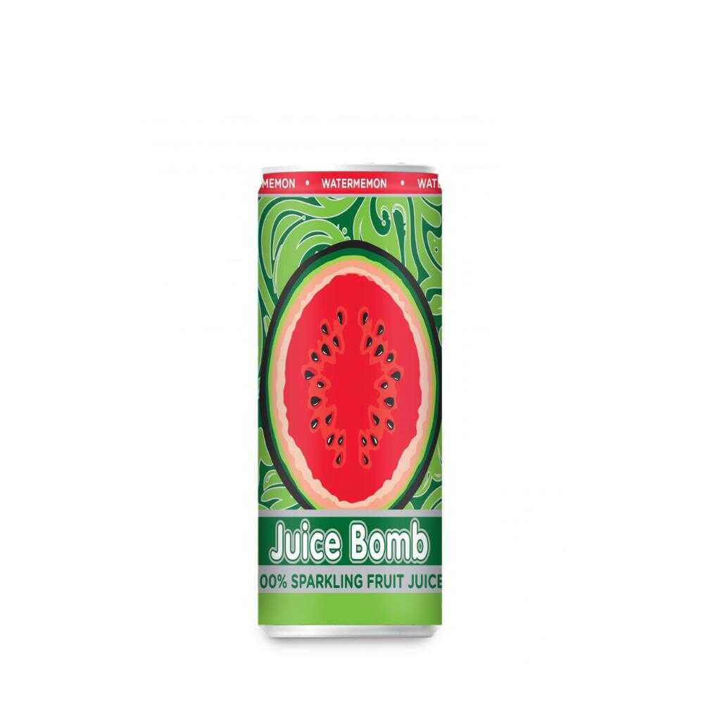 Juice Bomb Watermelon 250ml – 24 Pack