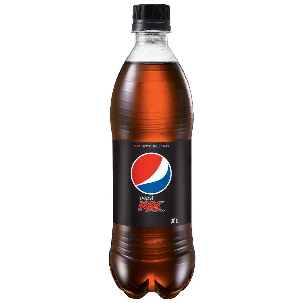Pepsi Max Zero Sugar PET 600ml – 24 Pack