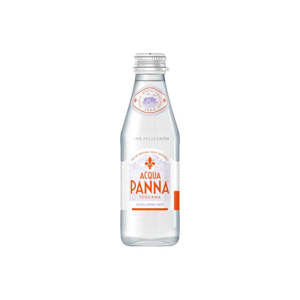 Acqua Panna Still Mineral Water Glass 250ml – 24 Pack