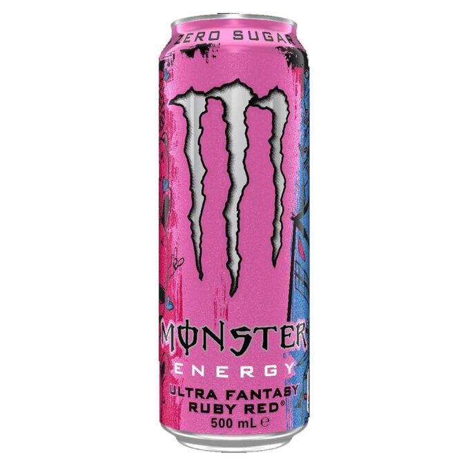 500ML MONSTER ULTRA RUBY RED S/F (24)