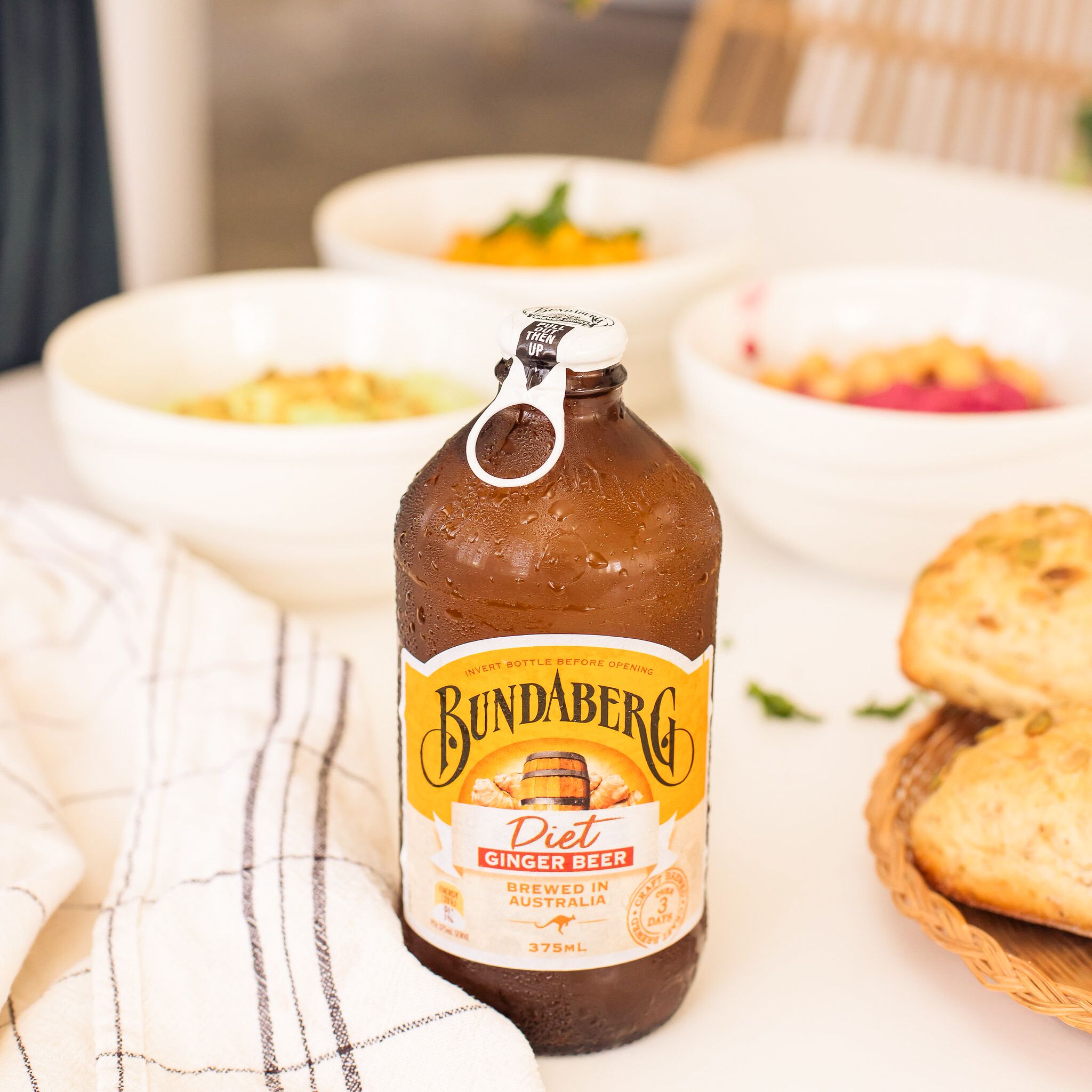 375mL Bundaberg Diet Ginger Beer (12) - Image 3