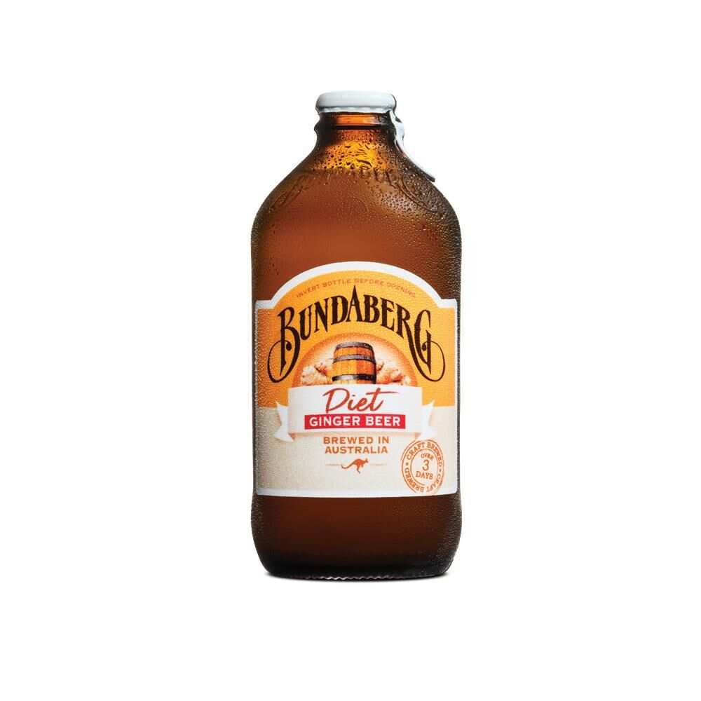 375mL Bundaberg Diet Ginger Beer (12)