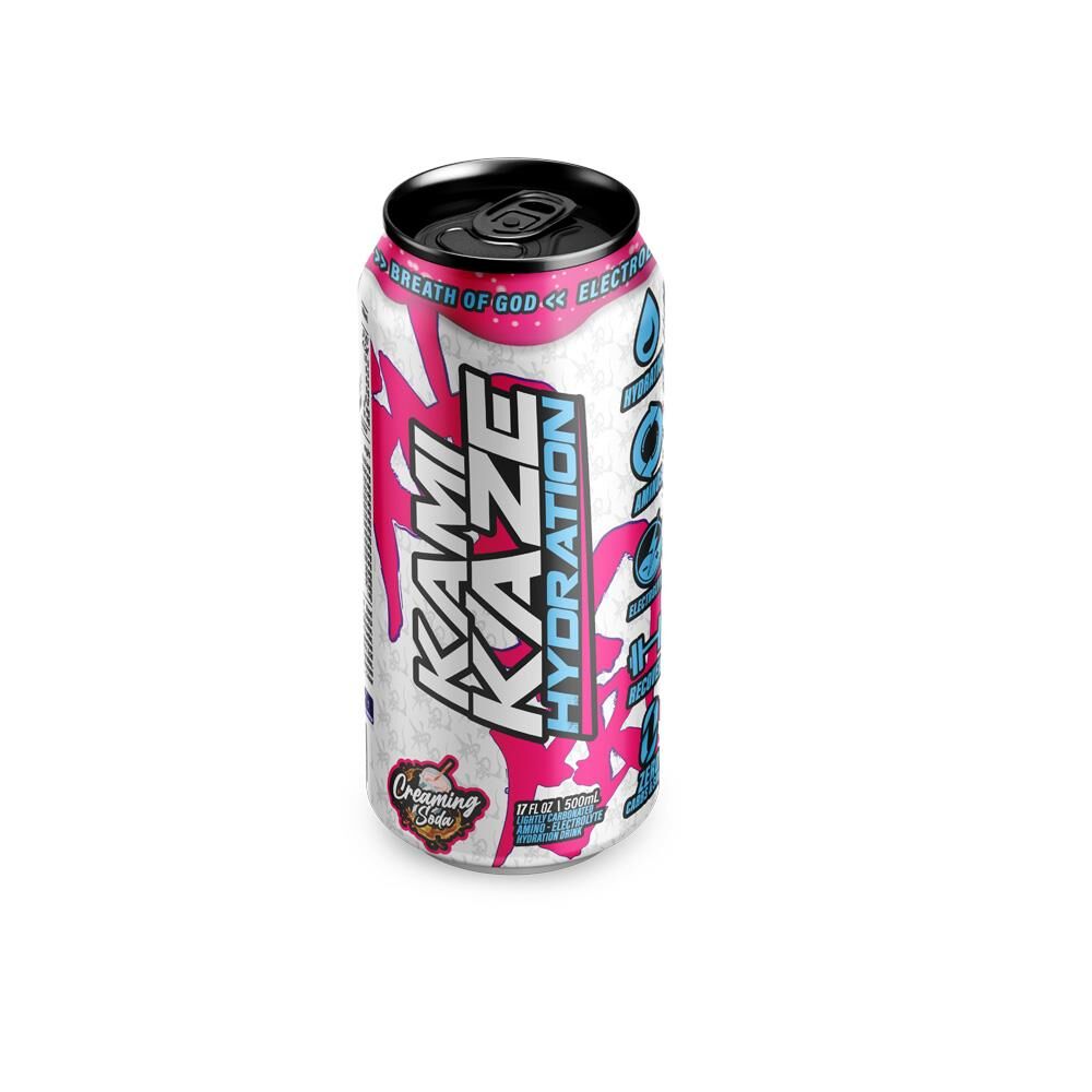 500ML KAMIKAZE HYDRATION - CREAMING SODA (12)
