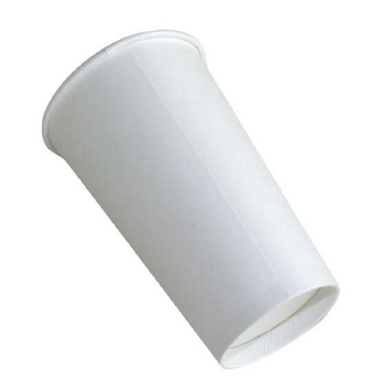 BetaEco Single Wall White Skinny Cups 12oz (80mm) - 1000 Pack