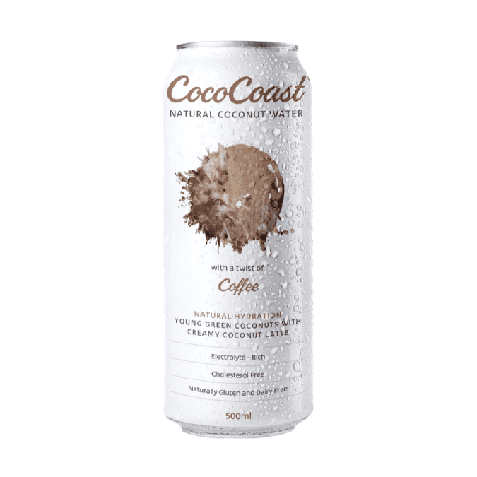 500ML COCO COAST COFFEE C/W CAN (2X12)(24)