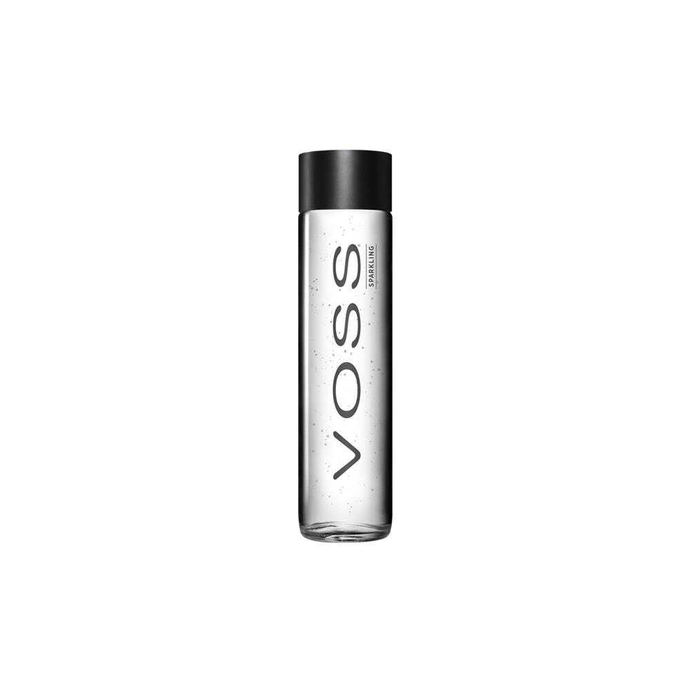 Voss Sparkling Water Glass 375ml – 24 Pack