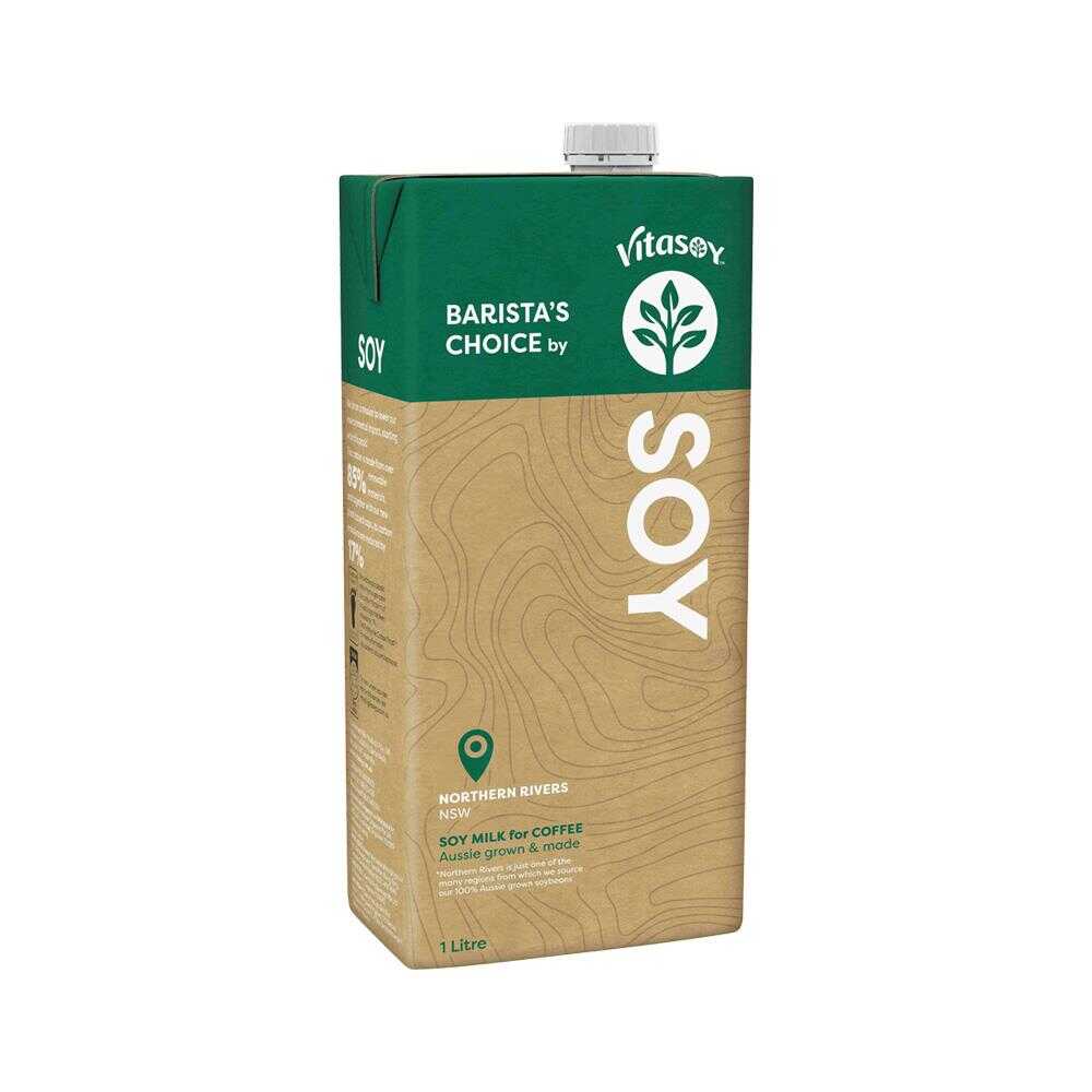 Vitasoy Café Barista Soy Milk 1L – 12 Pack