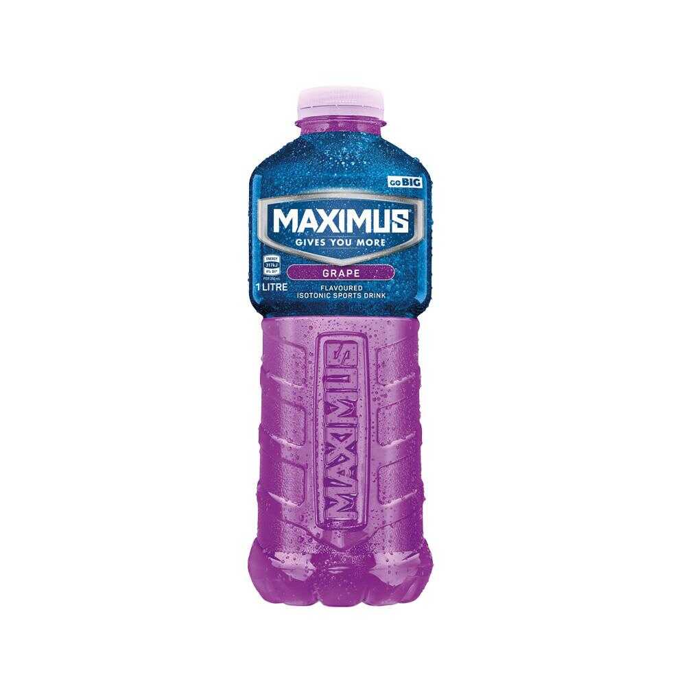 Maximus Grape Sports Drink 1L – 12 Pack