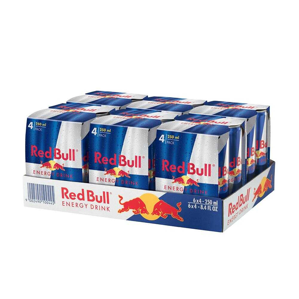Red Bull Energy Drink 250ml – 24 Pack (6x4)