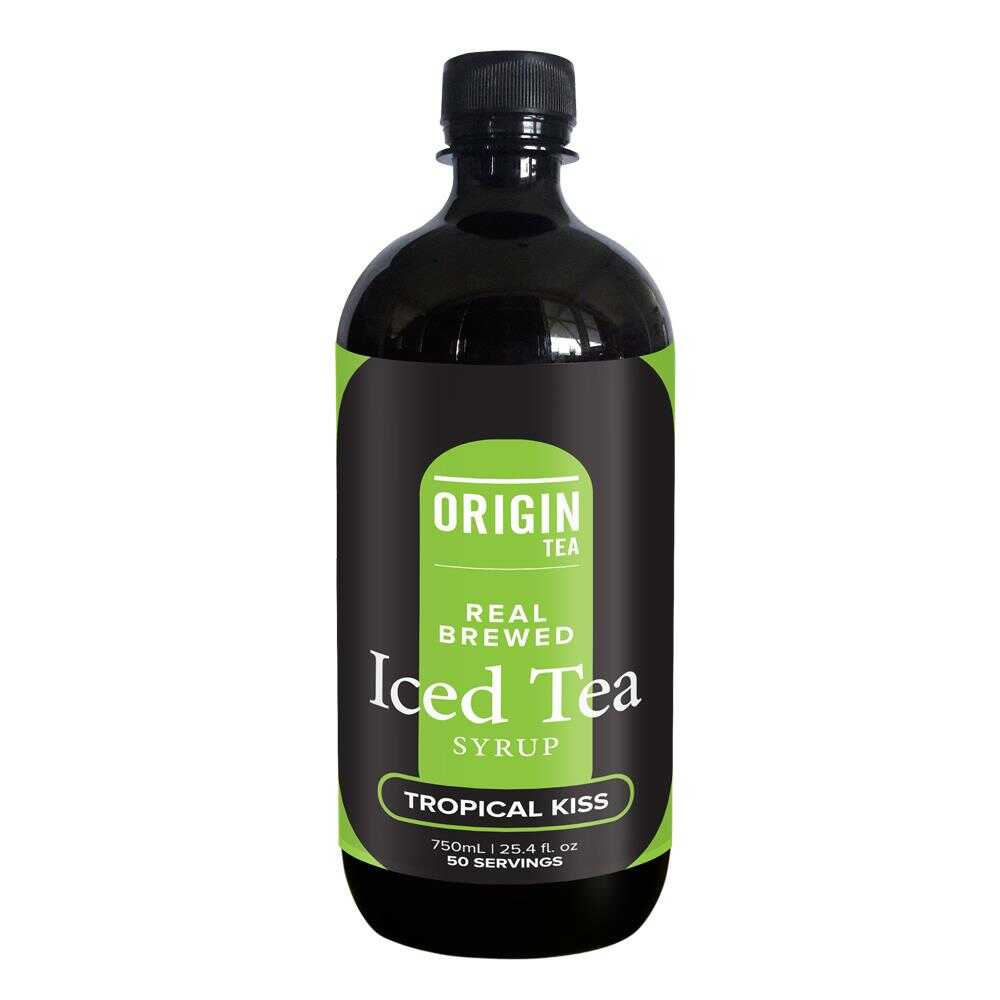 Origin Tea Tropical Kiss Iced Tea Syrup 750ml – 1 Unit