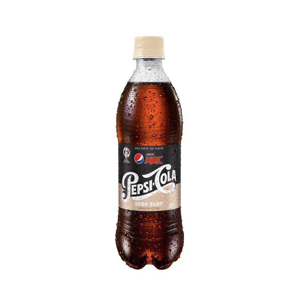 Pepsi Max Vanilla Cola Zero Sugar PET 600ml – 24 Pack