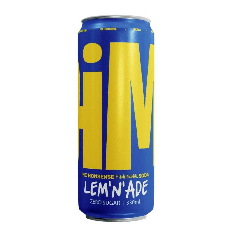 JiM Prebiotic Protein Soda Lem'n'ade 330ml – 12 Pack