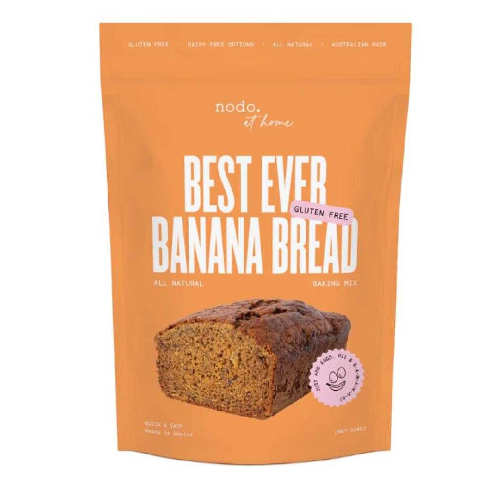 Nodo at Home Best Ever Banana Bread Mix 350g – 6 Pack