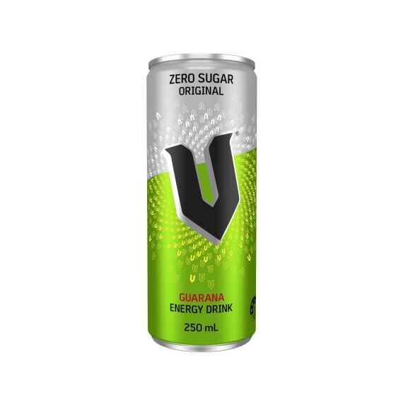 V Energy Drink Zero Sugar 250ml – 24 Pack