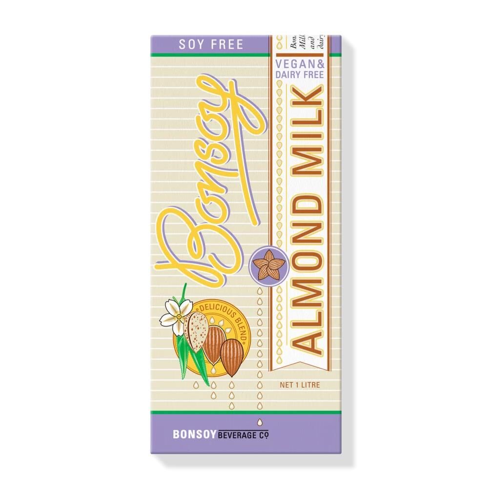 Bonsoy Almond Milk 1L – 6 Pack