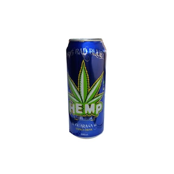 Hemp Big Bad Blue Energy Drink 500ml – 24 Pack