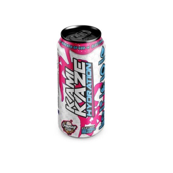 Kamikaze Hydration Creaming Soda 500ml – 12 Pack