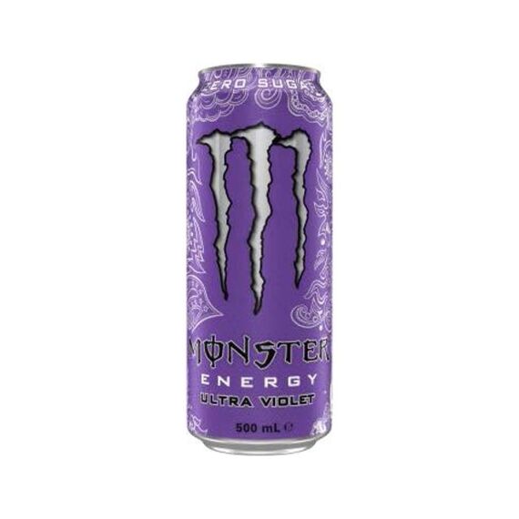 Monster Energy Ultra Violet Zero Sugar 500ml – 24 Pack