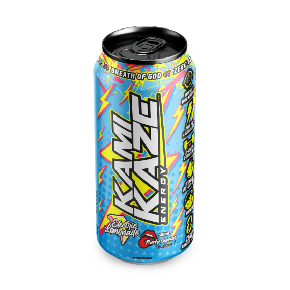 Kamikaze Energy Electric Lemonade 500ml – 12 Pack