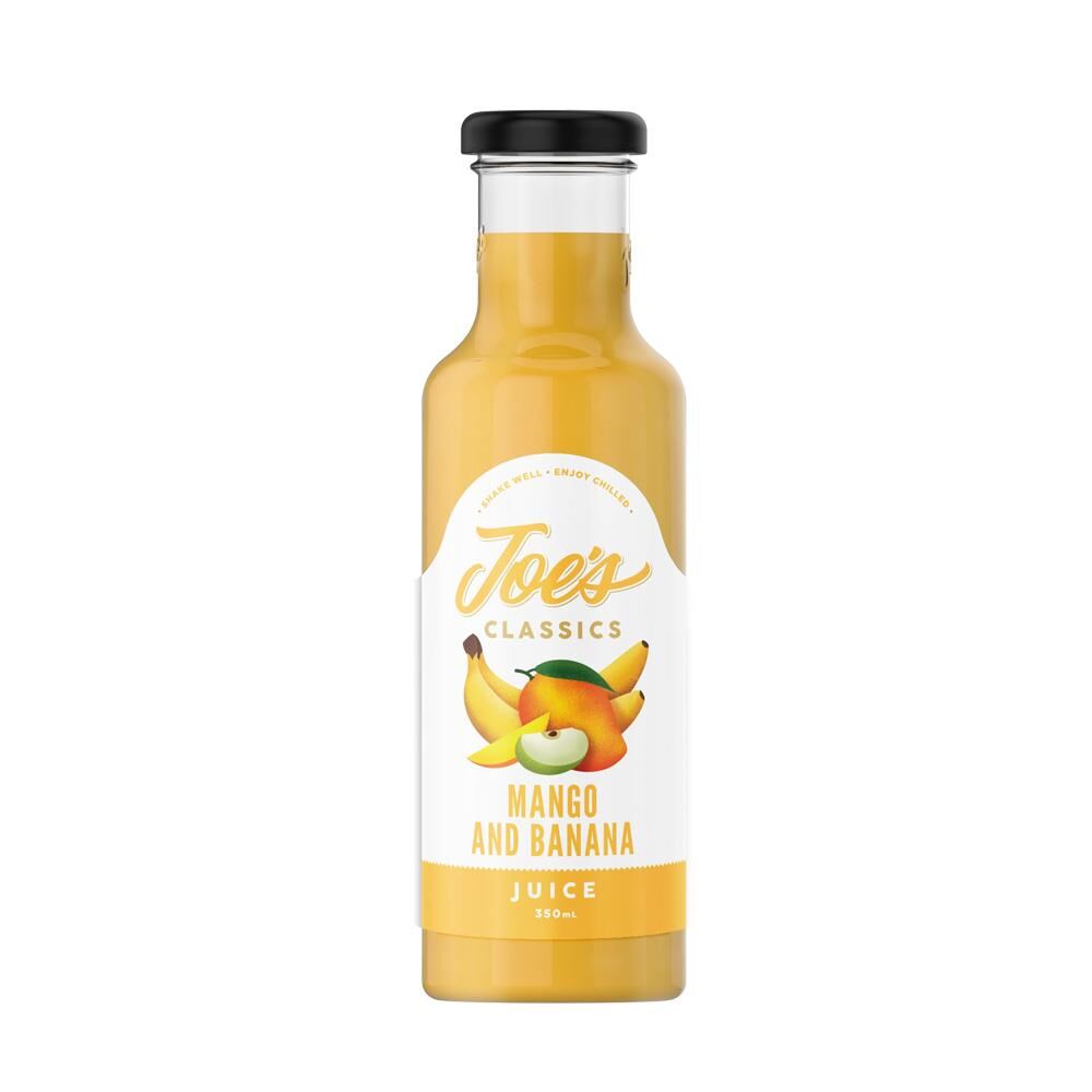 350mL Joe's Classics Mango & Banana Juice (12)