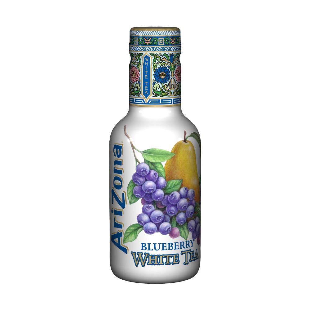 500mL AriZona Blueberry White Tea (6)