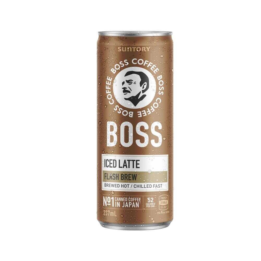 Boss Iced Latte 237ml – 12 Pack