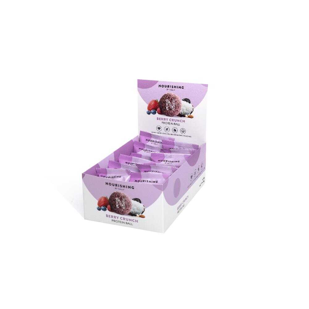 Nourishing By Sally Berry Crunch Protein Ball 38g - 12 Pack