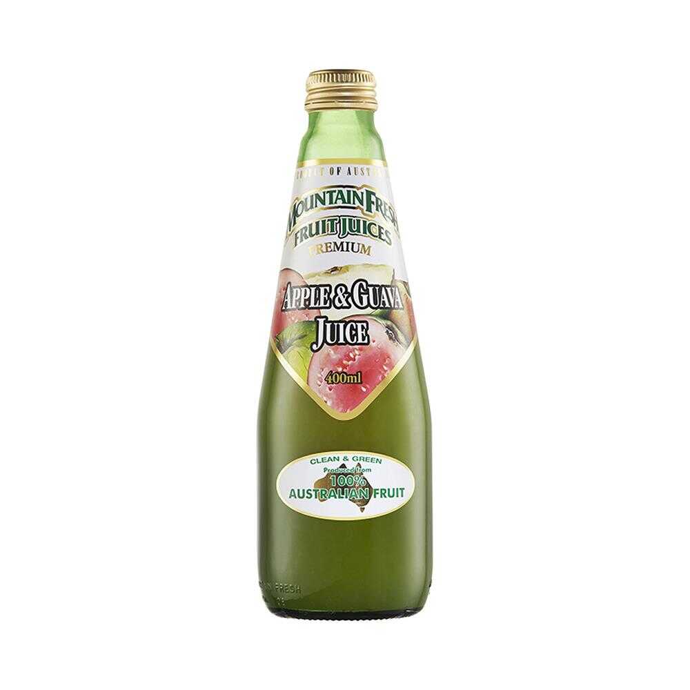 Mountain Fresh Apple & Guava Juice 400ml – 12 Pack