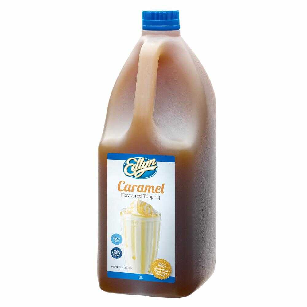 Edlyn Caramel Topping 3L – 1 Unit