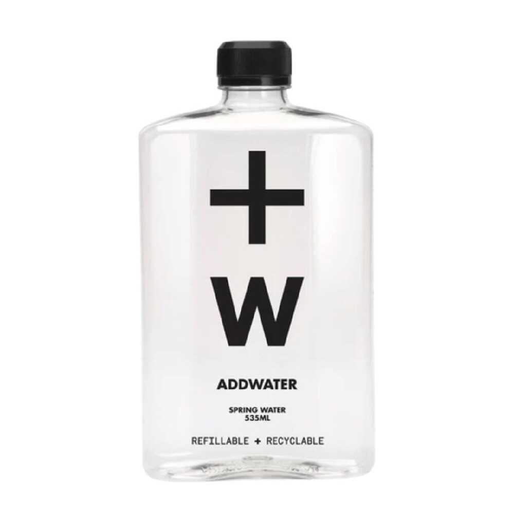 AddWater Spring Water 535ml - 12 Pack